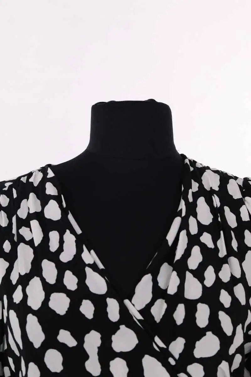 Blouse Maje Noir en Viscose