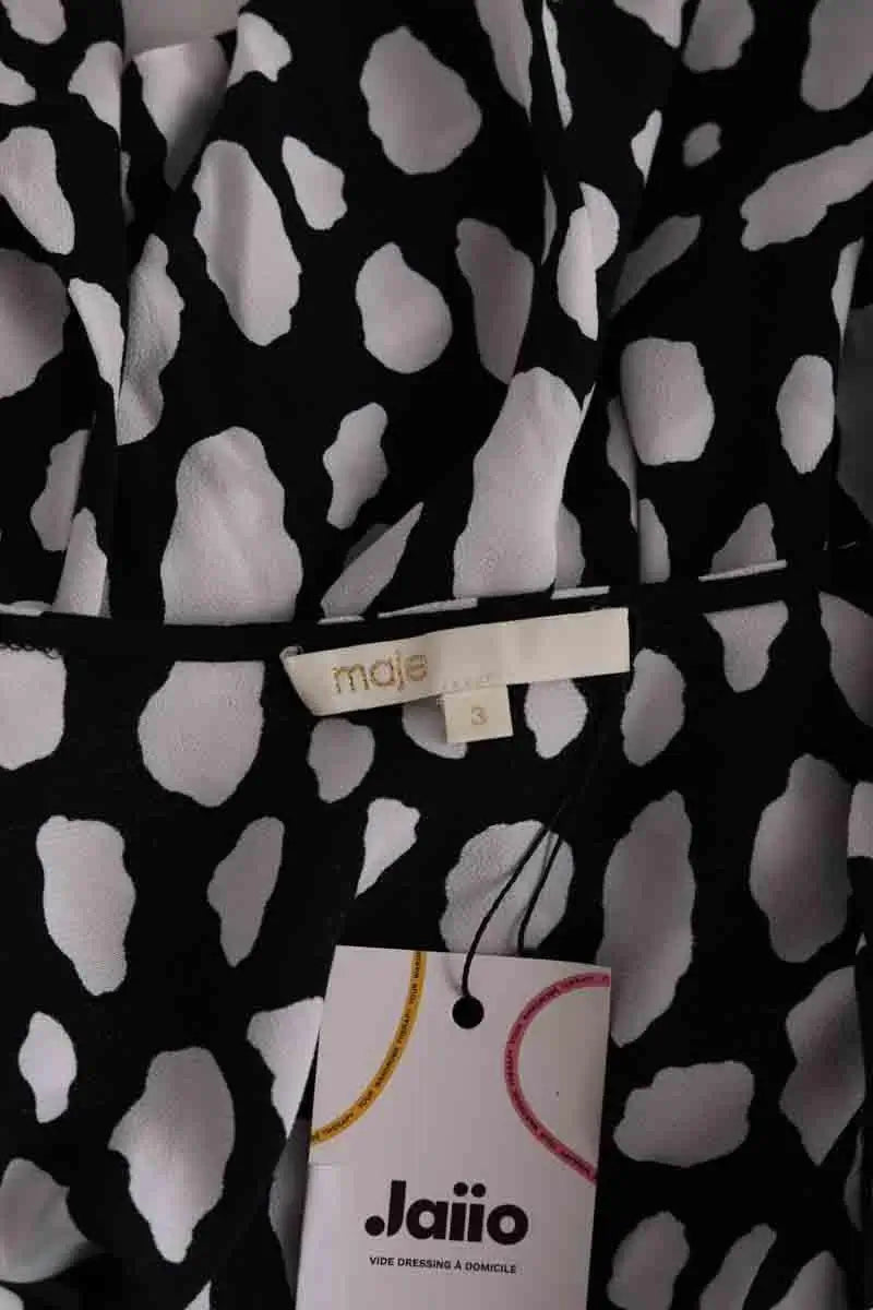 Blouse Maje Noir en Viscose