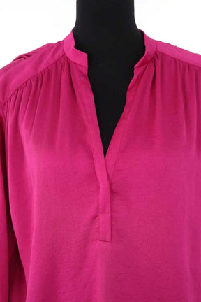 Blouse Maje Rose en Synthétique