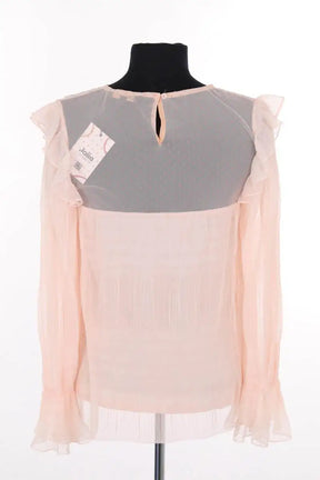 Blouse Maje Rose en Synthétique