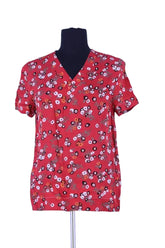 Blouse Maje Rouge en Synthétique, taille S - Seconde Main