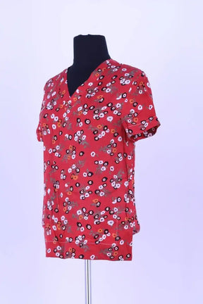 Blouse Maje Rouge en Synthétique
