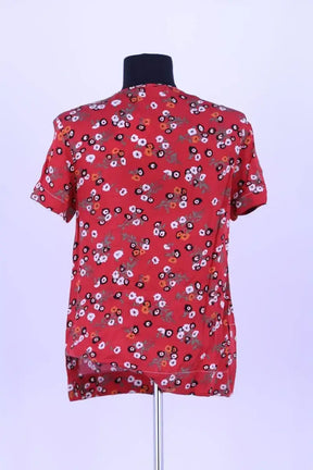 Blouse Maje Rouge en Synthétique