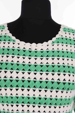 Blouse Maje Vert en Coton