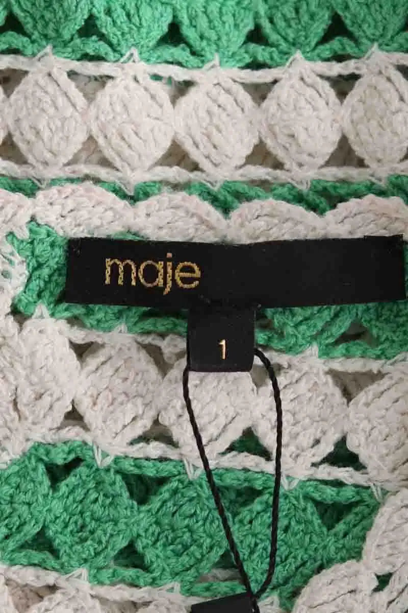 Blouse Maje Vert en Coton