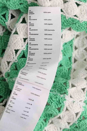 Blouse Maje Vert en Coton