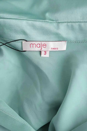Blouse Maje Vert en Soie