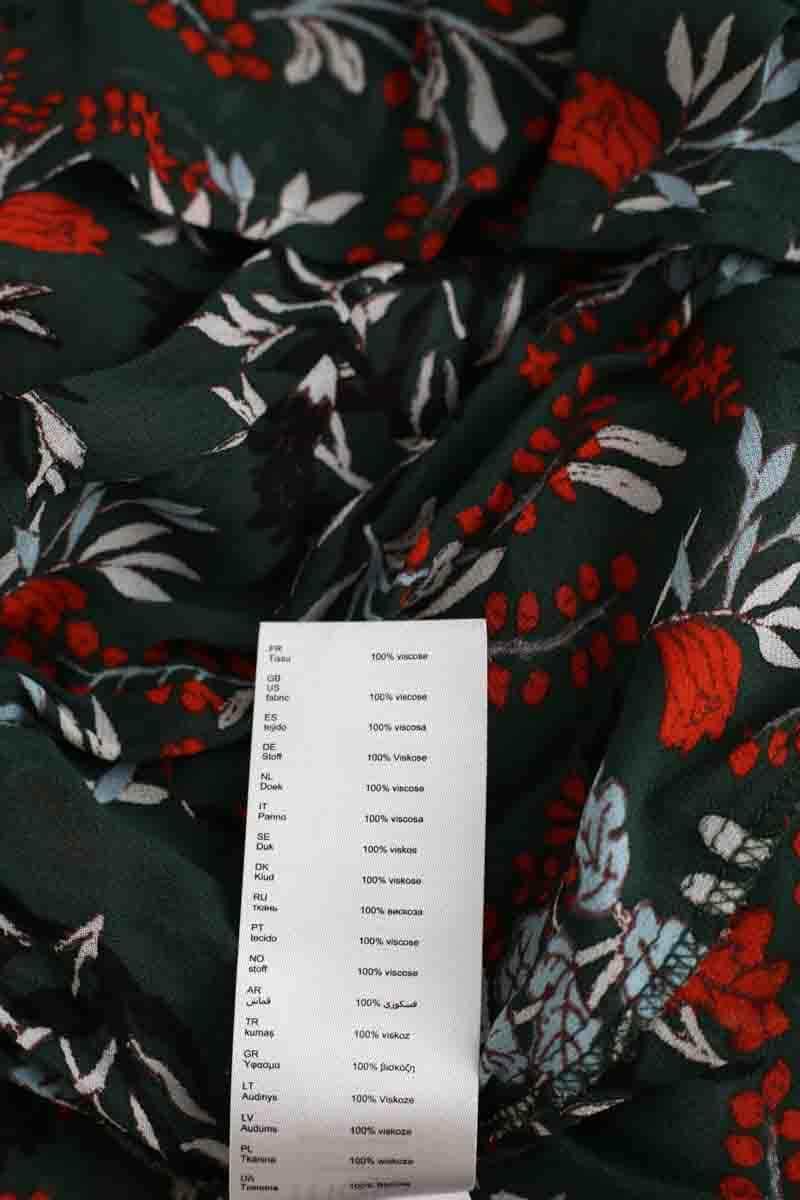Blouse Maje Vert en Viscose