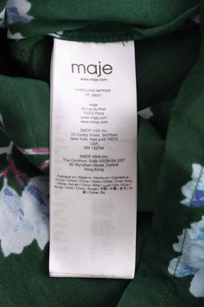 Blouse Maje Vert en Viscose
