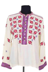 Blouse MAKSU Ecru en Viscose, taille S - Seconde Main