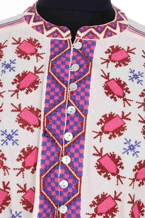 Blouse MAKSU Ecru en Viscose