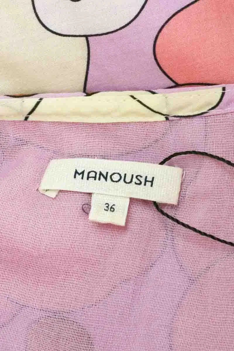 Blouse Manoush Rose en Coton