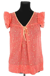 Blouse Marc By Marc Jacobs Rose en Coton, taille XS - Seconde Main