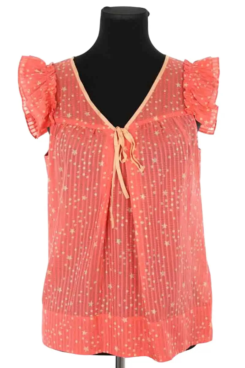 Blouse Marc By Marc Jacobs Rose en Coton, taille XS - Seconde Main