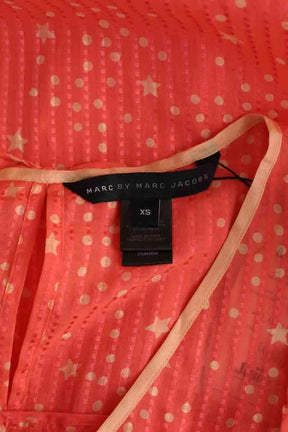 Blouse Marc By Marc Jacobs Rose en Coton
