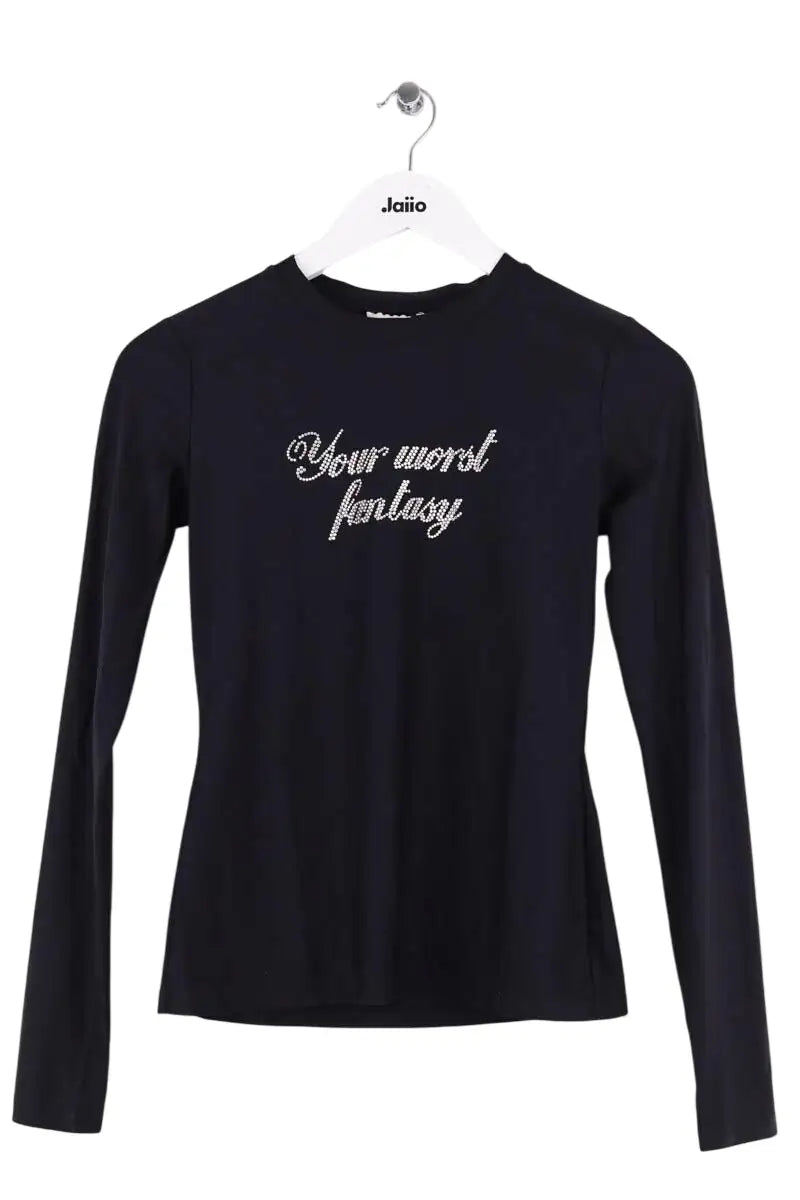 Blouse Marcia Noir en Synthétique, taille M - Seconde Main