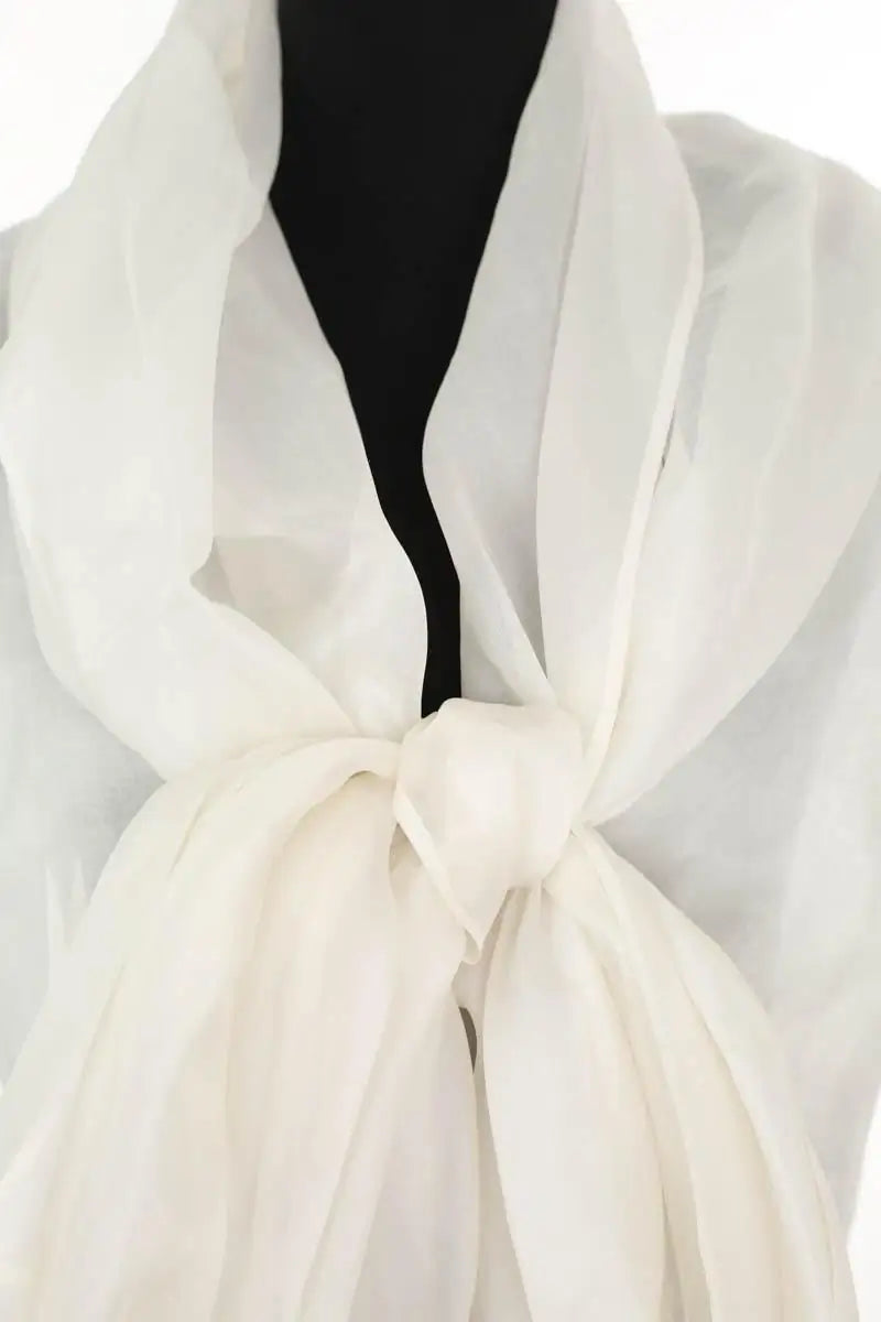 Blouse Marella Blanc en Soie