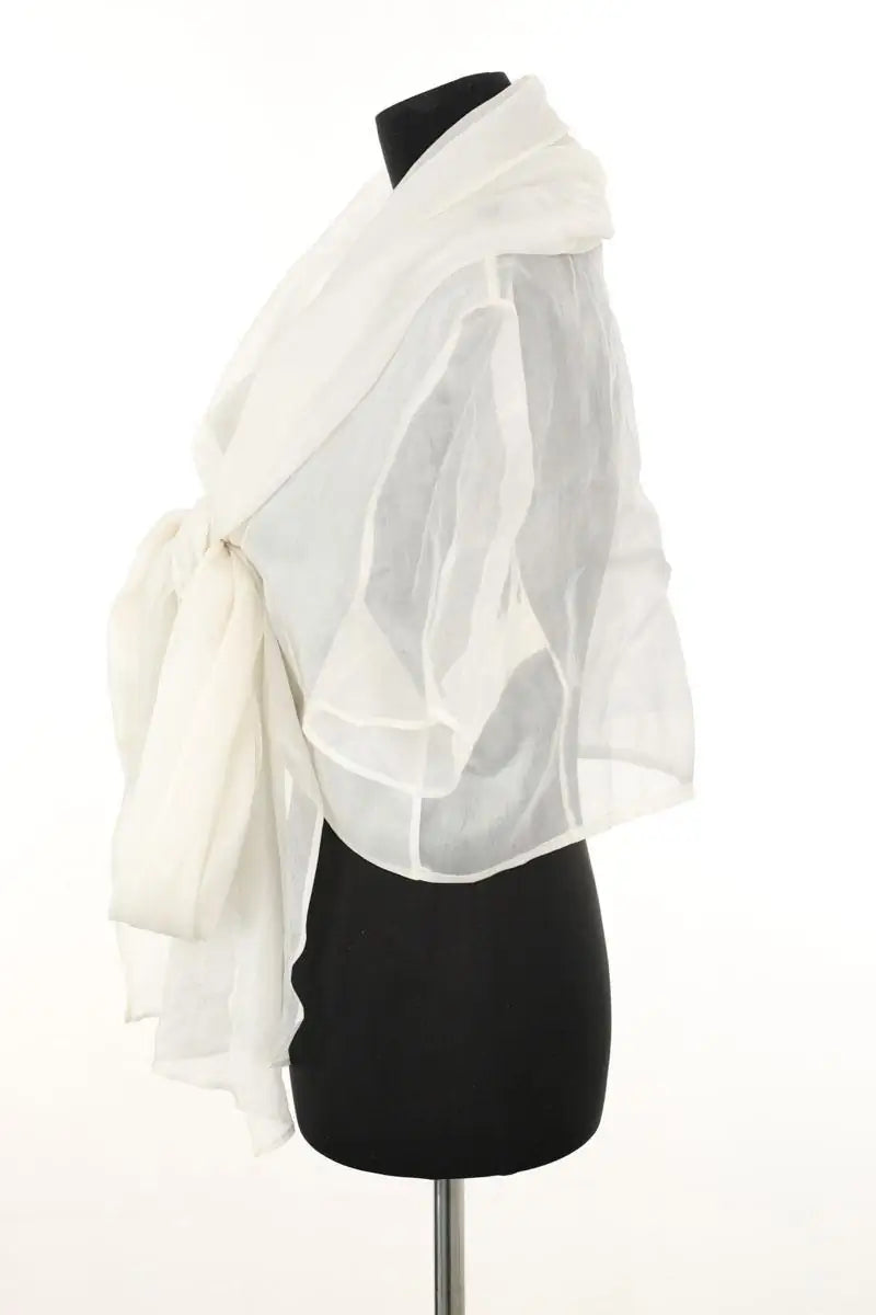 Blouse Marella Blanc en Soie