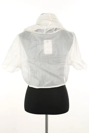 Blouse Marella Blanc en Soie