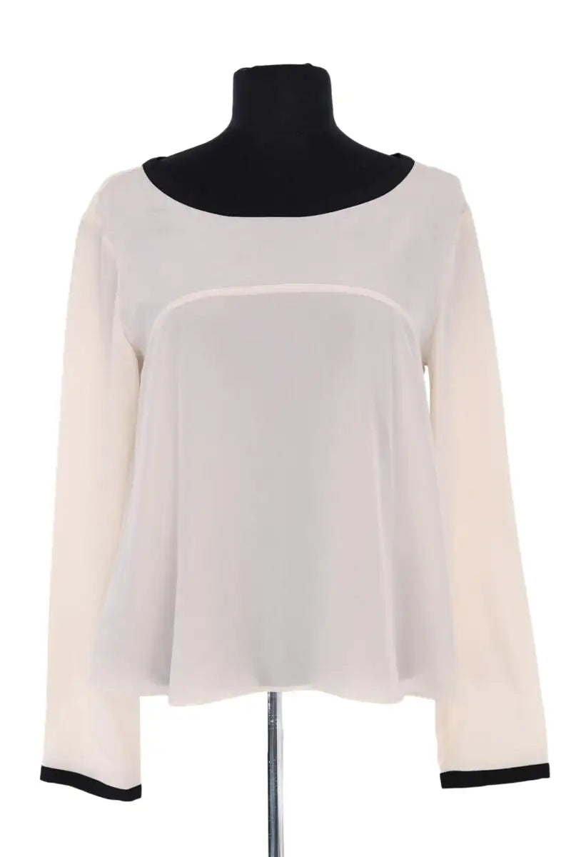 Blouse Max & Co Beige en Soie, taille S - Seconde Main