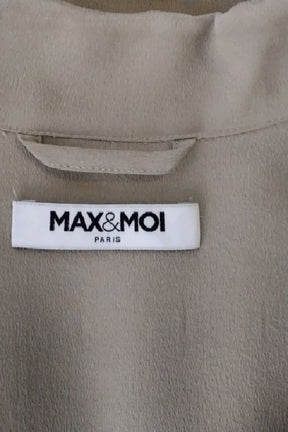 Blouse Max & Moi Beige en Soie