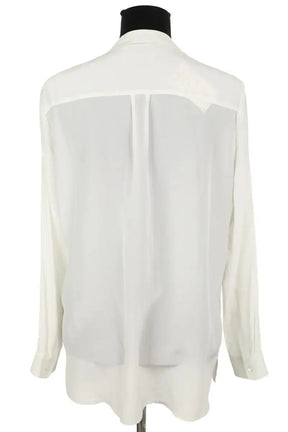 Blouse Max & Moi Blanc en Soie
