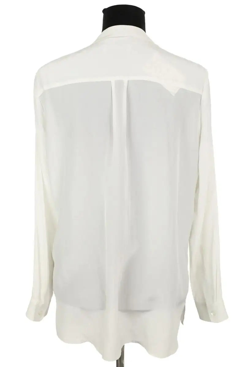 Blouse Max & Moi Blanc en Soie