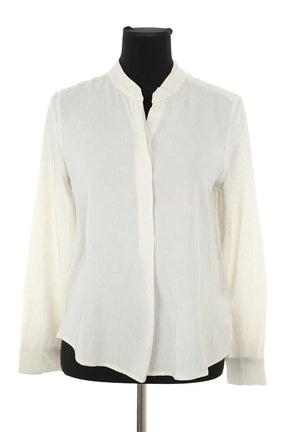 Blouse Max & Moi Ecru en Soie, taille S - Seconde Main