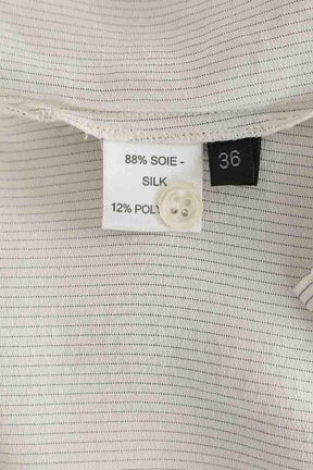 Blouse Max & Moi Ecru en Soie
