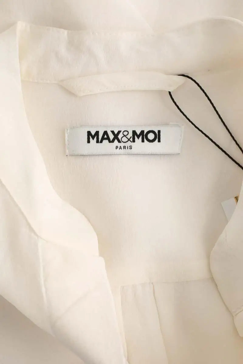 Blouse Max & Moi Ecru en Synthétique