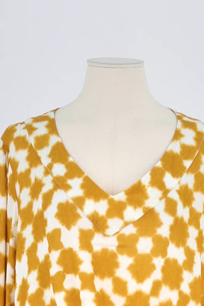 Blouse Max & Moi Jaune en Viscose