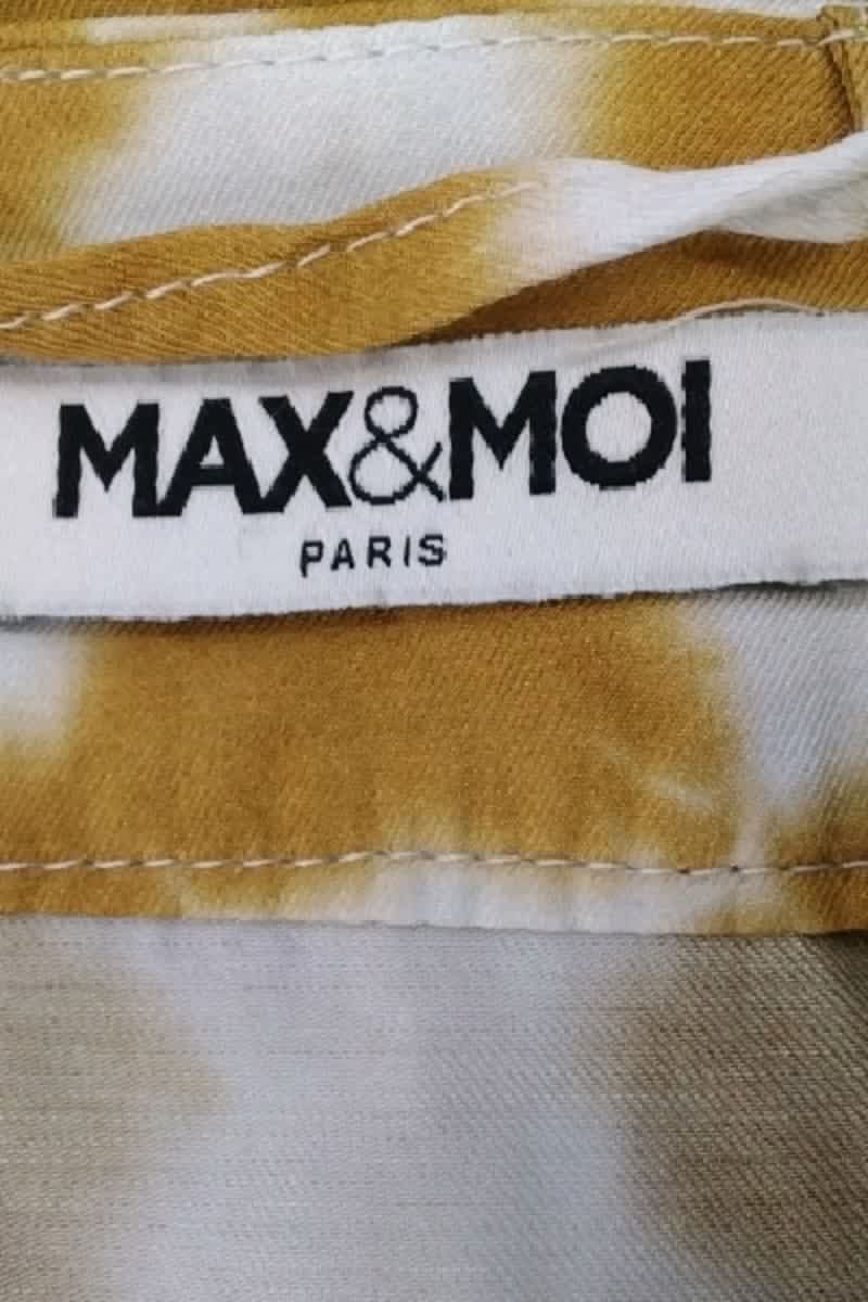 Blouse Max & Moi Jaune en Viscose