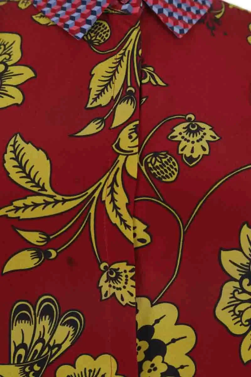 Blouse Max Mara Rouge en Soie