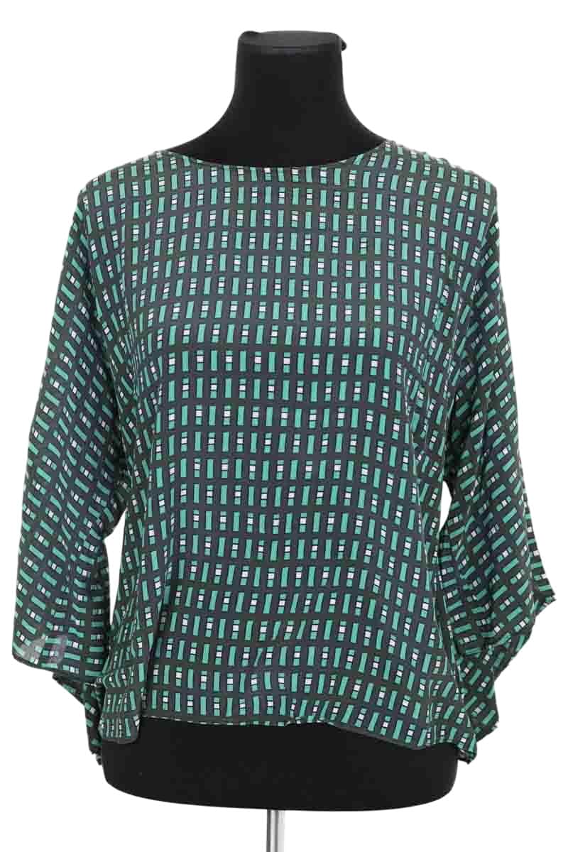 Blouse Max Mara Vert en Soie, taille L - Seconde Main