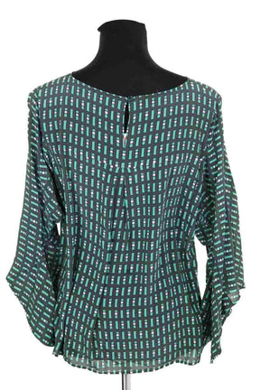 Blouse Max Mara Vert en Soie