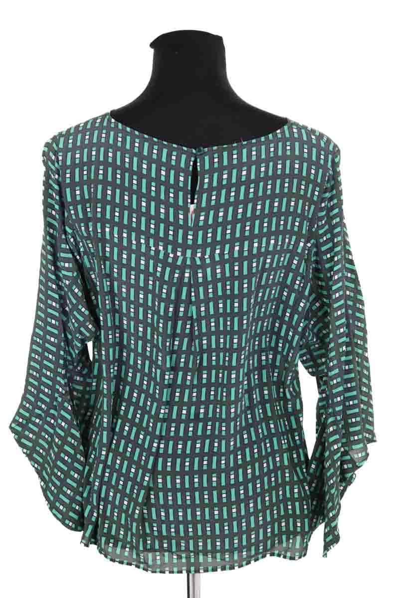 Blouse Max Mara Vert en Soie
