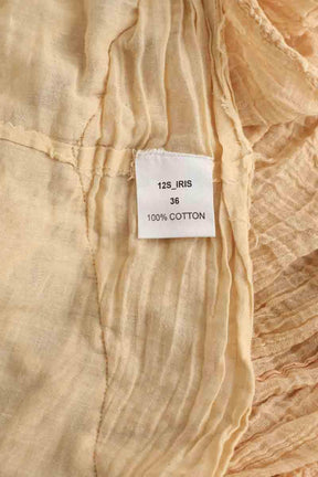 Blouse Mes Demoiselles Iris Beige en Coton