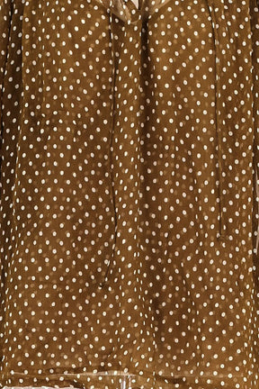 Blouse Mes Demoiselles Marron en Lin
