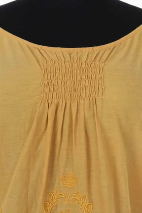 Blouse Mes Demoiselles Ravie Jaune en Coton