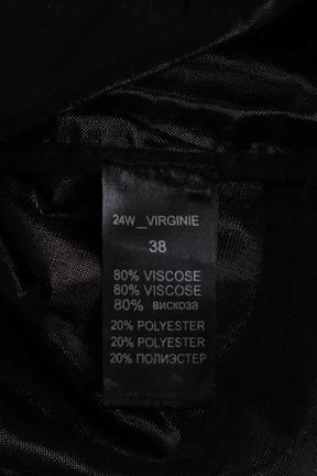 Blouse Mes Demoiselles Virginie Noir en Viscose