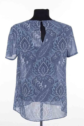 Blouse Michael Kors Bleu en Synthétique