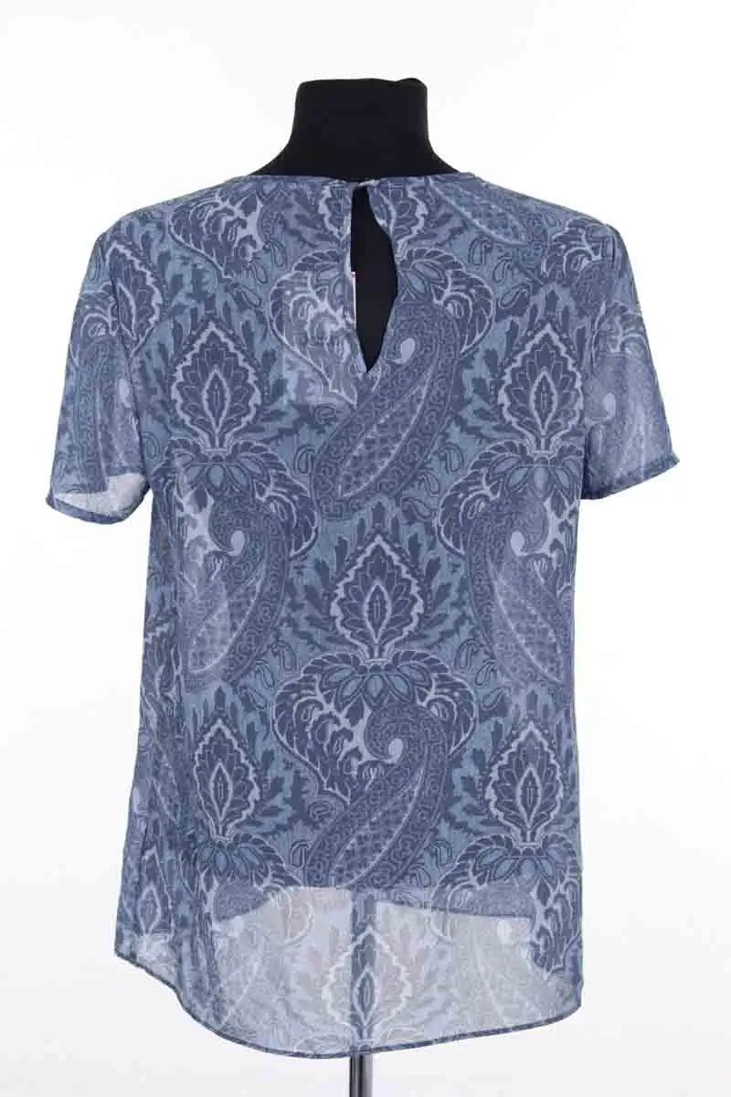 Blouse Michael Kors Bleu en Synthétique