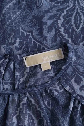 Blouse Michael Kors Bleu en Synthétique
