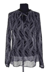Blouse Michael Kors Bleu en Synthétique, taille XS - Seconde Main