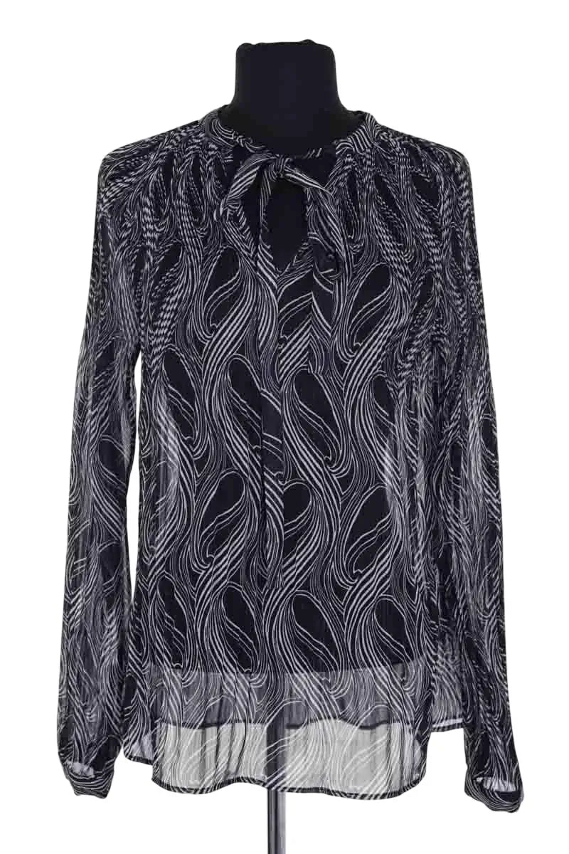 Blouse Michael Kors Bleu en Synthétique, taille XS - Seconde Main