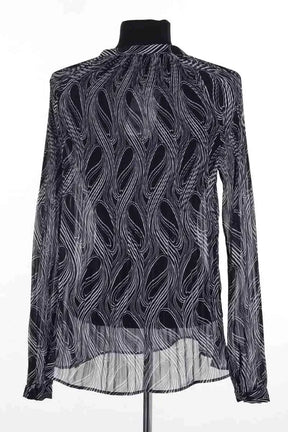 Blouse Michael Kors Bleu en Synthétique