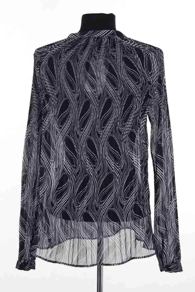 Blouse Michael Kors Bleu en Synthétique
