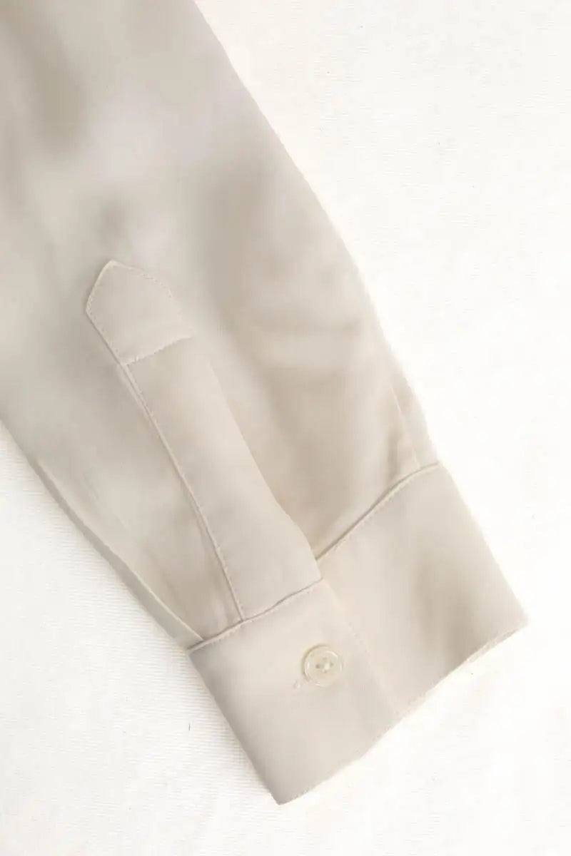 Blouse Michael Kors Ecru en Synthétique