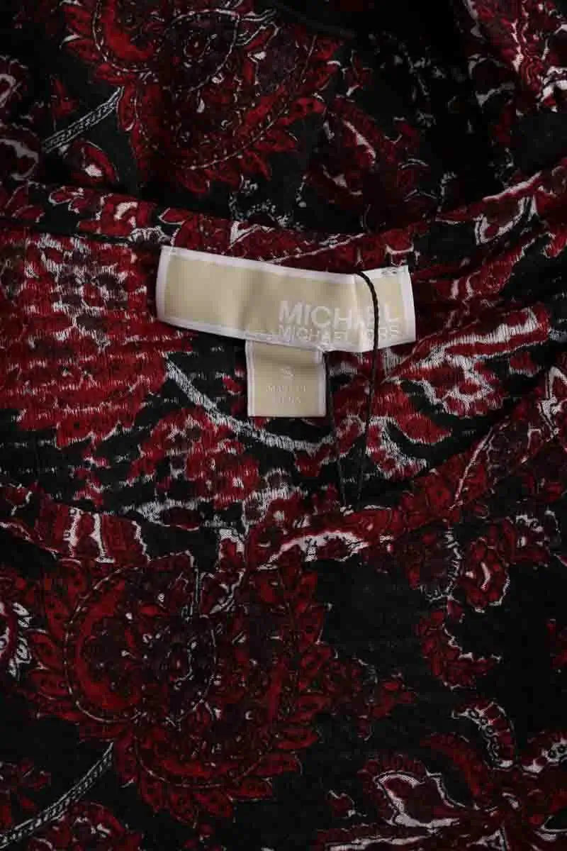 Blouse Michael Kors Rouge en Synthétique