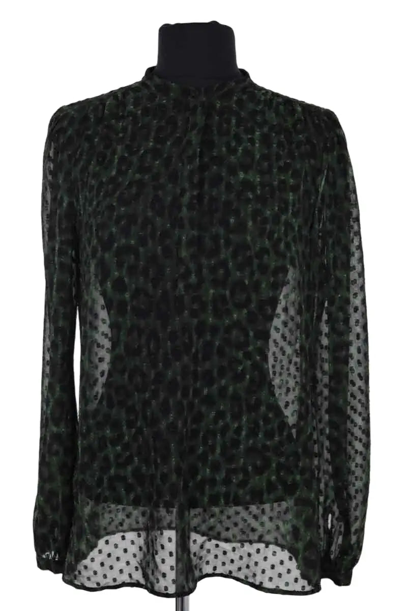 Blouse Michael Kors Vert en Synthétique, taille S - Seconde Main